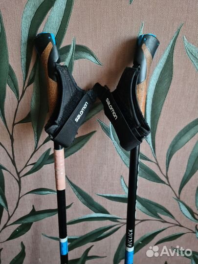 Лыжные палки Salomon r/click 150см