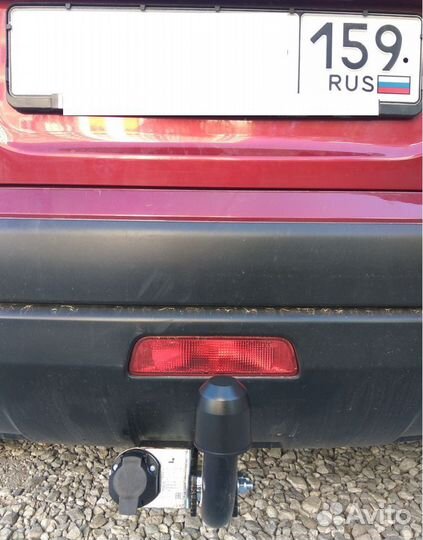 Фаркоп Лидер-Плюс для Nissan Qashqai / Qashqai+ 2