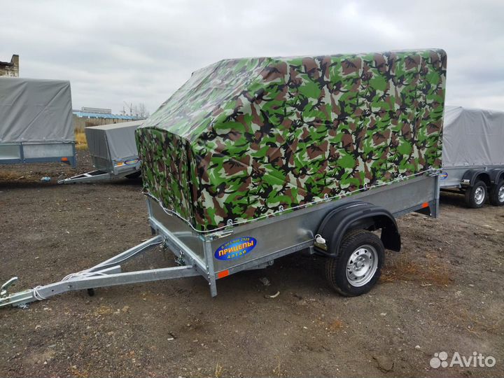 Прицеп легковой Б-2.5 алтай 2.55х1.3 тент аэро