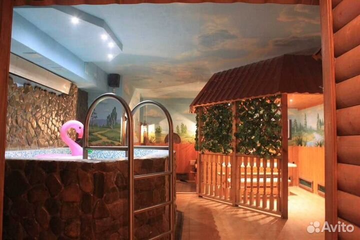 Аренда сауны с бассейном