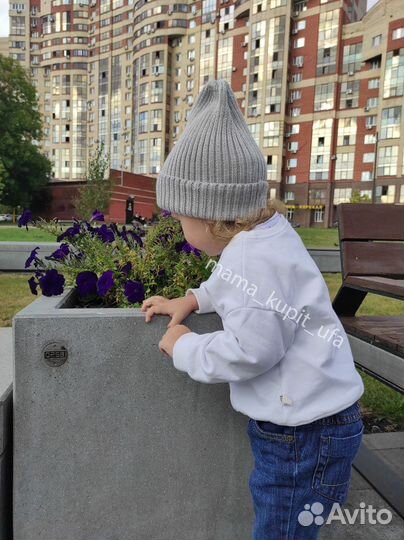 Шапка детская на возраст 1-5лет - новые