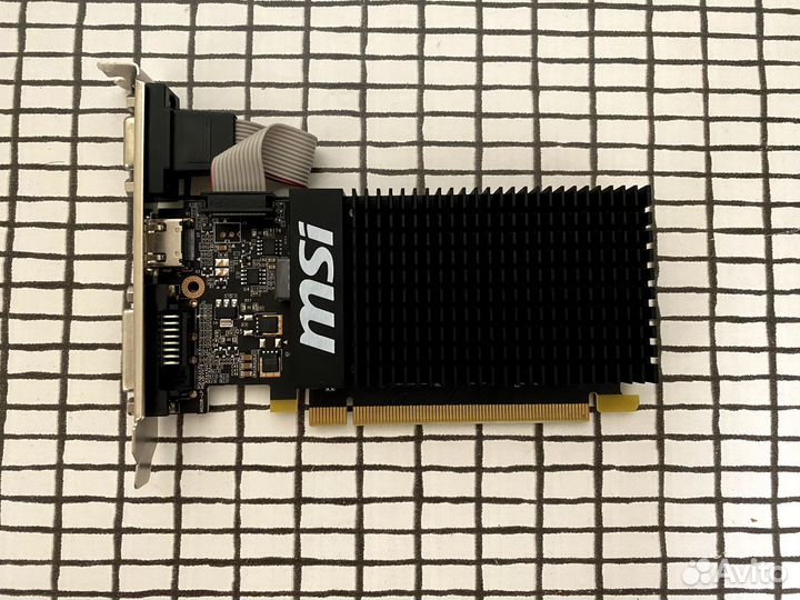 Видеокарта gt 710 2гб