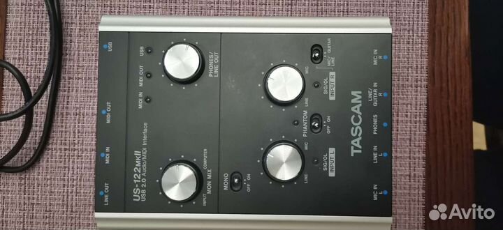 Внешняя звуковая карта tascam