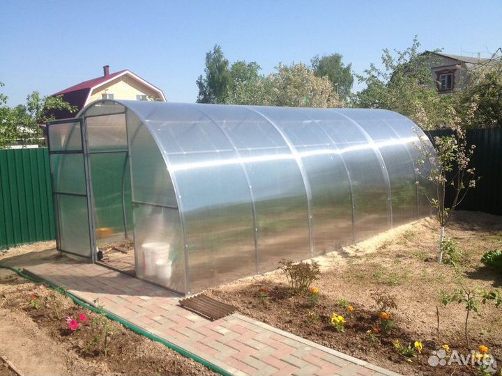 Теплица из поликарбоната усиленная