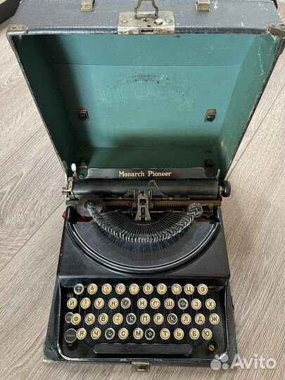Печатная машинка monarch pioneer
