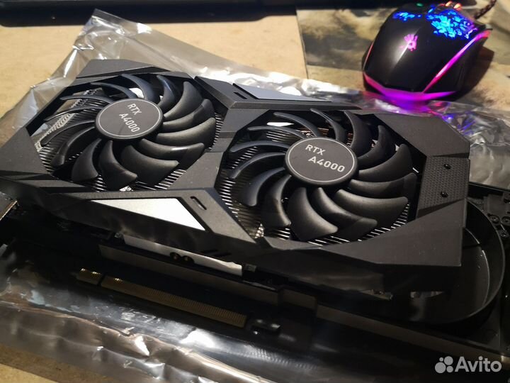 Видеокарта Rtx A4000 16Gb gddr6 (3070Ti)