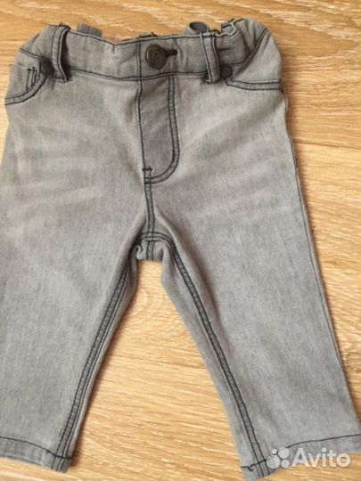 Джинсы H&M 4-6 мес