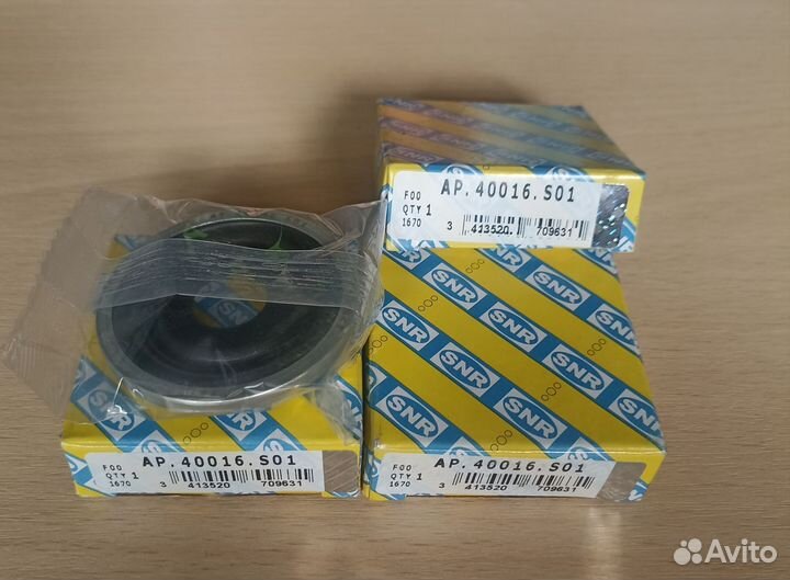 Подшипник опоры стойки snr ap40016s01