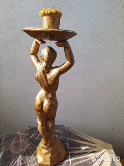 Подсвечник бронза СССР
