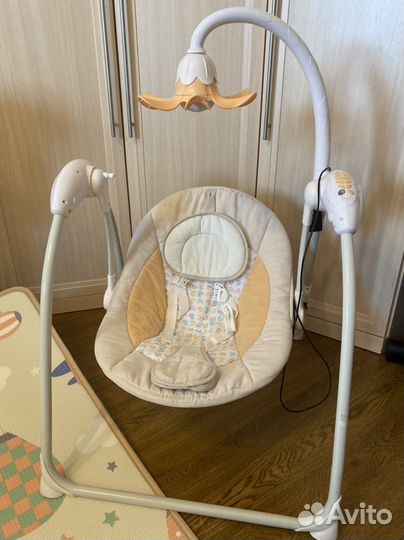 Детские электрические качели