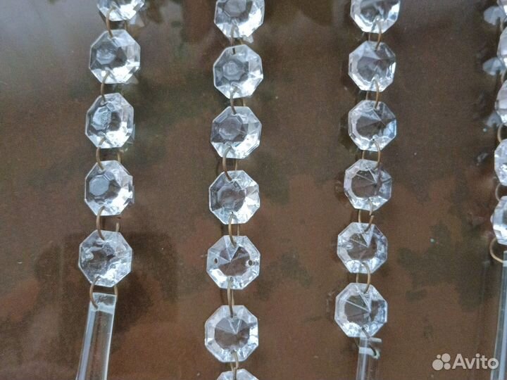 Хрустальные подвески для люстры СССР