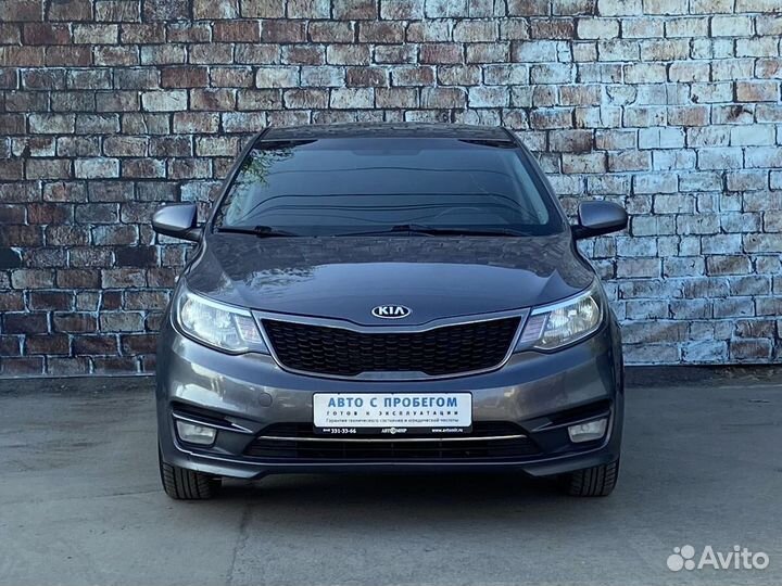 Kia Rio 1.6 МТ, 2015, 215 748 км