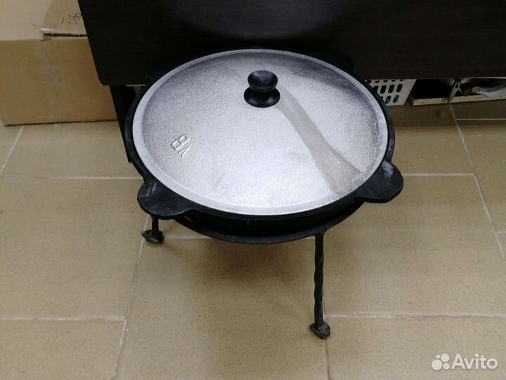 Казаны чугунные 4,6,8,10,12,16 литров В наличии