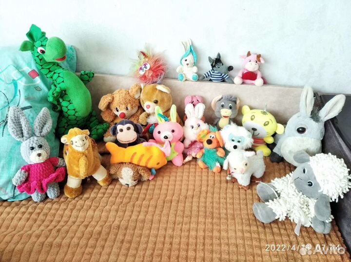 Мягкие игрушки пакетом