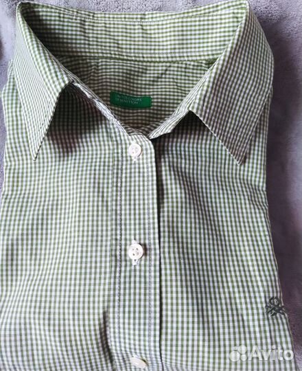 Новая женская рубашка Benetton, S/М