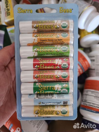 Бальзам для губ с айхерб