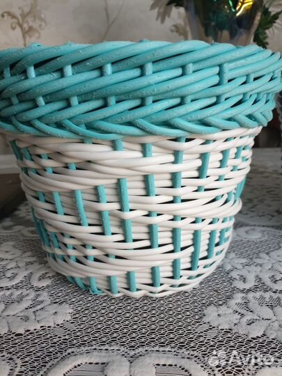 Кашпо из ротанга 12 литров