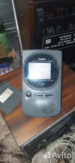 Casio-TV-480 карманный телевизор