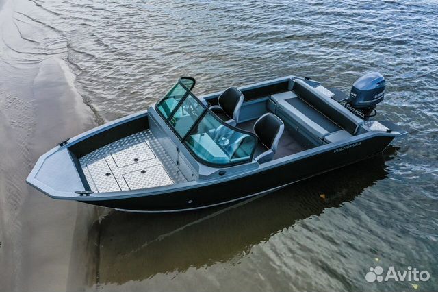 Лодка Volzhanka 50 fish с мотором yamer EF60fuel в