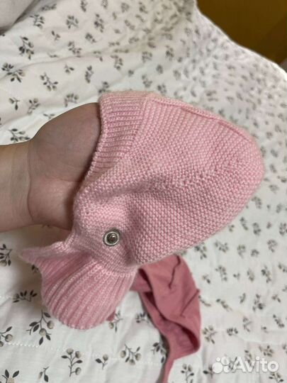 Шапка шлем журавлик