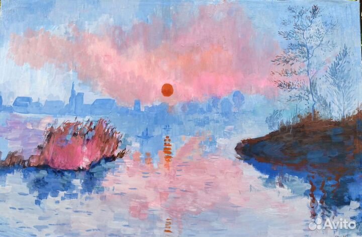 Картина репродукция маслом