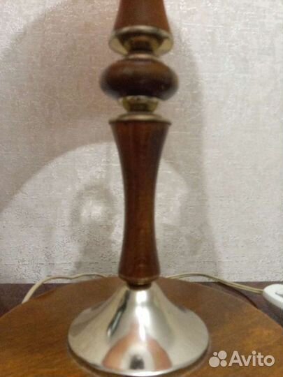 Лампа с абажуром настольная,торшер СССР
