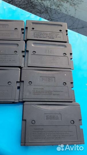 Картриджи Sega 90х
