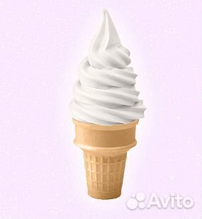 Сухая смесь для мягкого мороженного