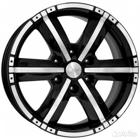 K&K Окинава 8x18 6x139.7 ET 38 Dia 92.5 (алмаз чер