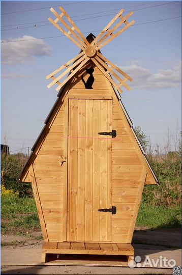 Дачный туалет деревянный JKT231