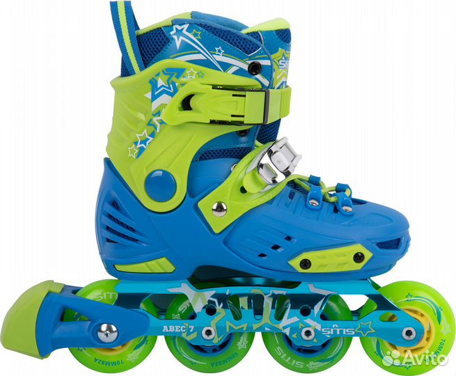 Ролики sitis First Blue-Green Mos729