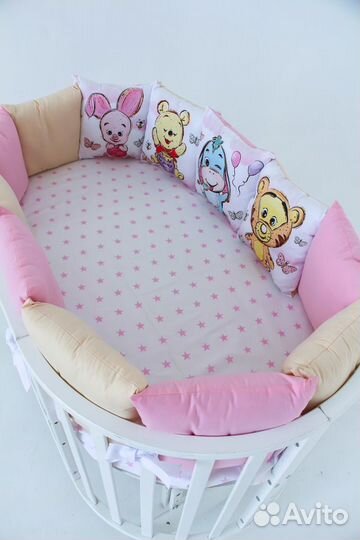 Бортики в кроватку