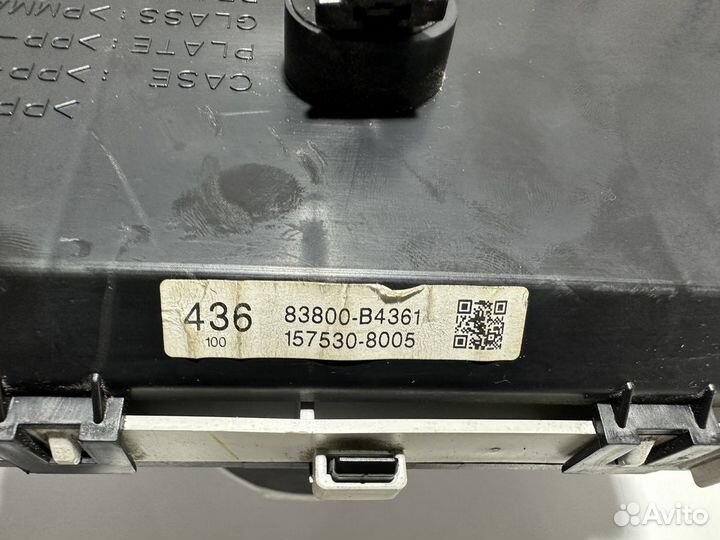 Панель приборов Daihatsu Terios