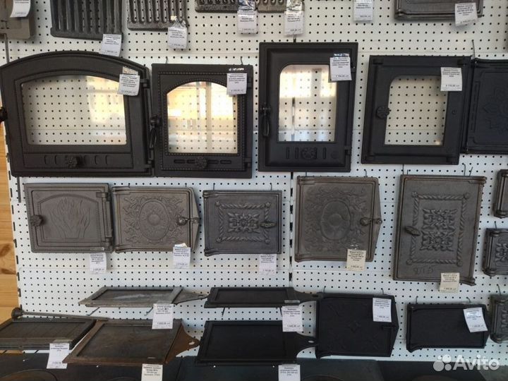 Чугунное каминное и печное литье