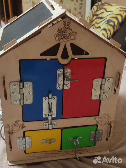 Домик кукольный, бизи борд