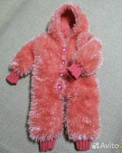 Вязаный костюм детский