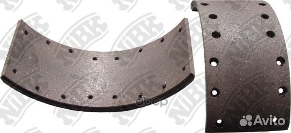 Накладки тормозные volvo truck BL1032 NiBK