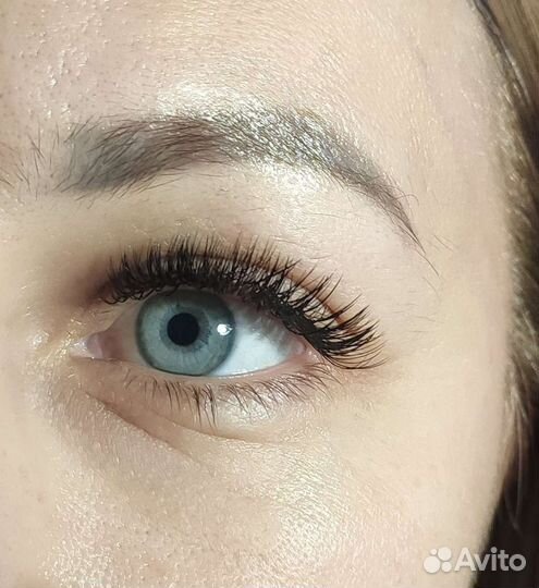 Наращивание ресниц на дому