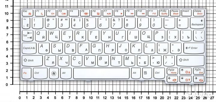 Клавиатура к Lenovo IdeaPad U160, U165 Series, p/n