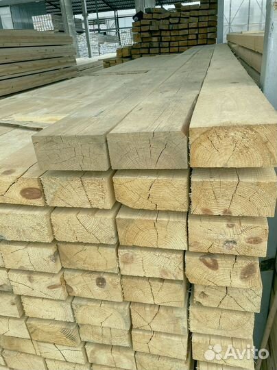 Доска обрезная 50х200х6000мм 1 сорт ГОСТ