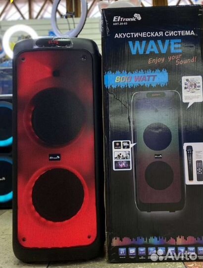 Колонка блютуз eltronic 20-03 PRO 800W