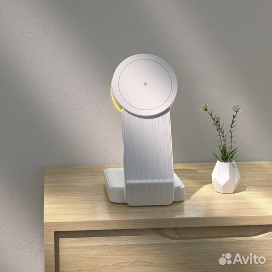 Складная беспроводная зарядная станция 3в1 Mivo MW