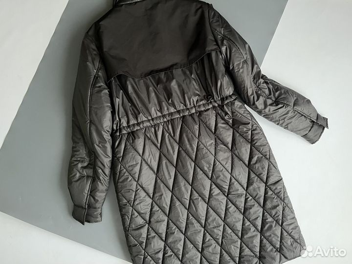 Плащ 44 новый стеганый Снежная Королева