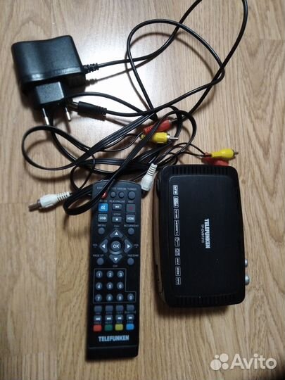 Цифровая тв приставка dvb t2 Telefunken