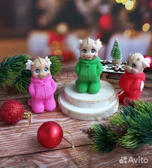 Форма силиконовая для мыла Дракон