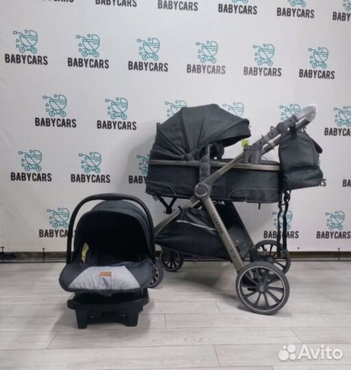 Коляска 3в1 Новая Утепленная (качество)