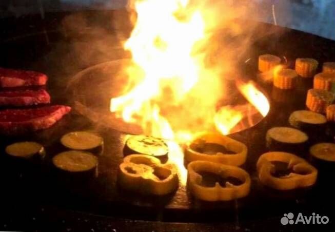 Мангал, гриль, мангальная зона