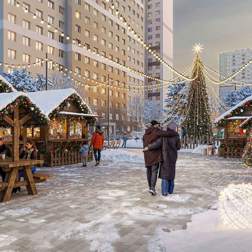 1-к. квартира, 29,9 м², 12/20 эт.