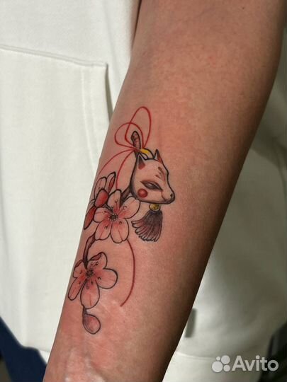 Модель на тату