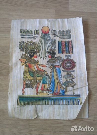 Настоящий папирус из Египта. 